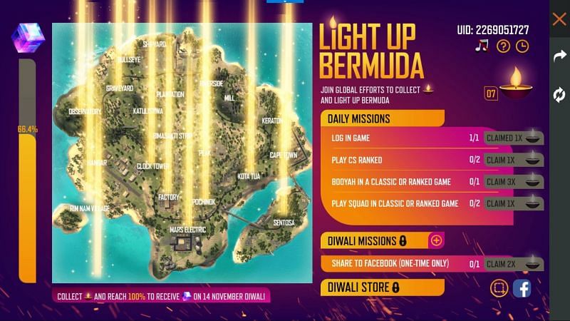 How to get the magic cube from the Light up Bermuda event