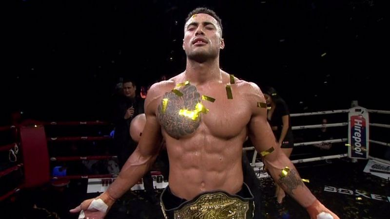 Carlos Ulberg has won two titles in the King in the Ring kickboxing promotion
