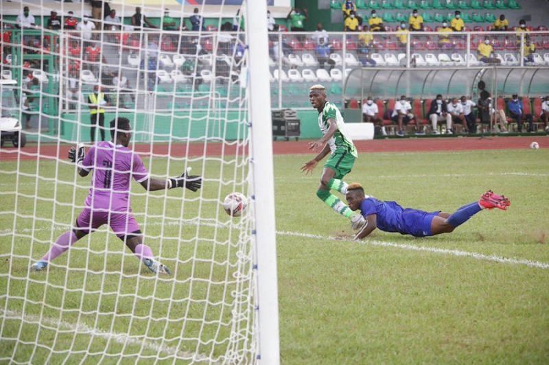 Nigeria capitulated after going 4-0 up to Sierra Leone in the first leg