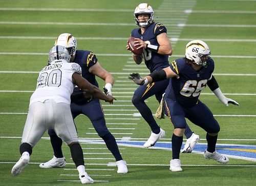 Chargers QB Justin Herbert looks to secure an elusive win on the road against the Dolphins.