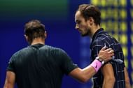Daniil Medvedev after defeating Rafael Nadal