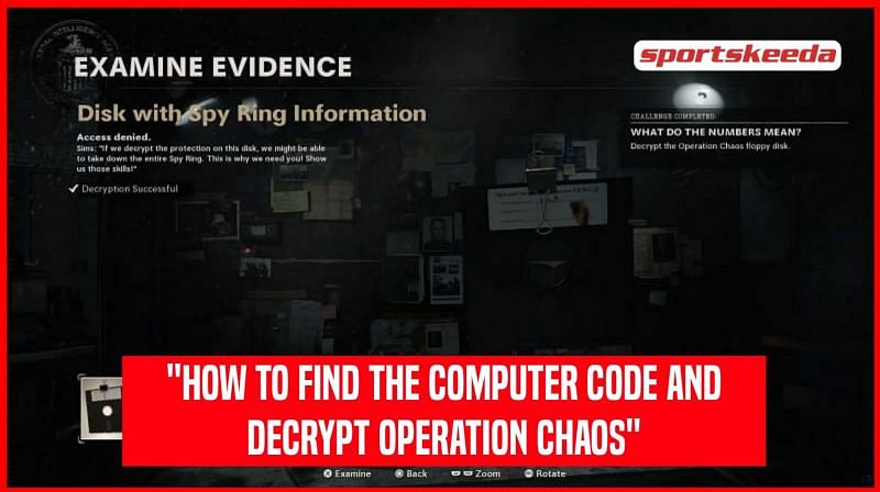 Call of Duty floppy disk: How to decrypt Operation Chaos floppy