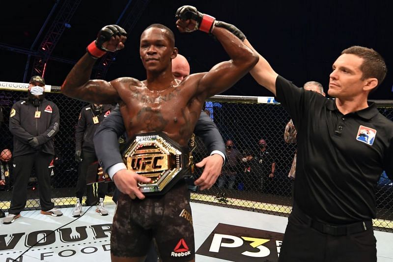 Ulberg will be looking to emulate the UFC success of his teammates Israel Adesanya (pictured) and Alexander Volkanovski