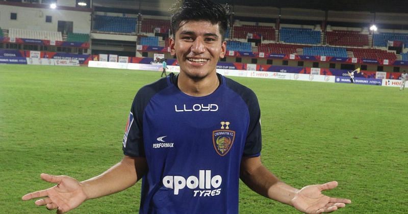 Anirudh Thapa (Image Courtesy: Twitter/@ChennaiyinFC)