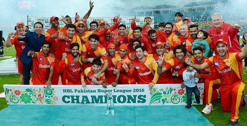 Islamabad United were the winners of the inaugural PSL season