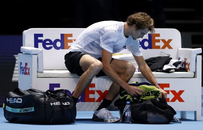 "You could make a film out of my year" - Alexander Zverev after his loss to Novak Djokovic