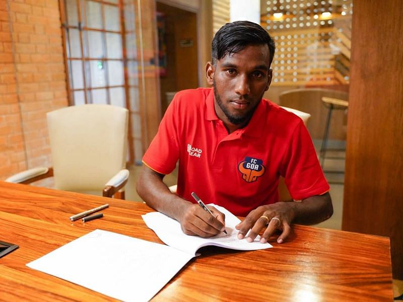 Alexander Jesuraj signing for FC Goa