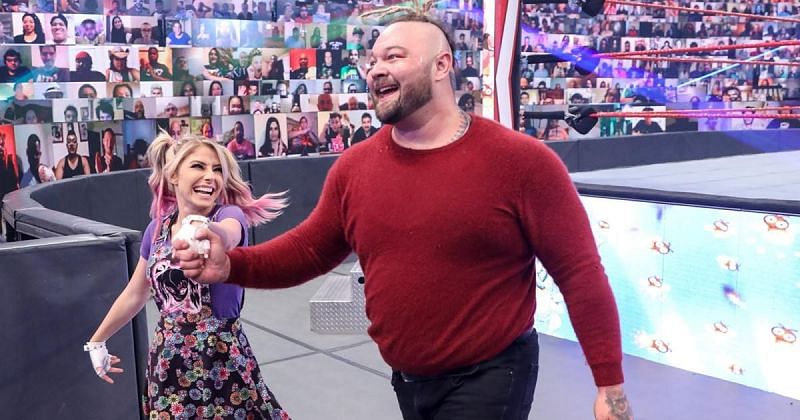 Alexa Bliss and Bray Wyatt.