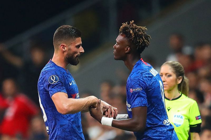 Chelsea&#039;s young forward Tammy Abraham has been preferred over Olivier Giroud