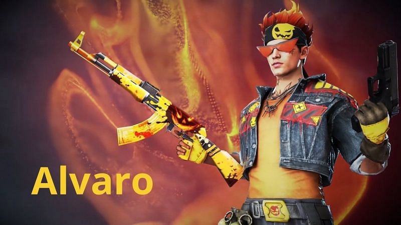 Alvaro character Free Fire