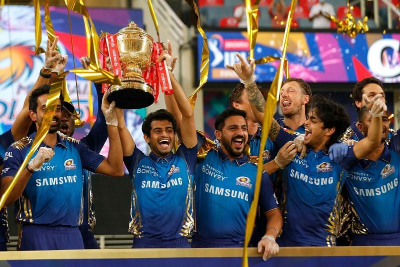 MI beat DC by 5 wickets in the IPL 2020 final on November 10 (Credits: IPLT20.com)