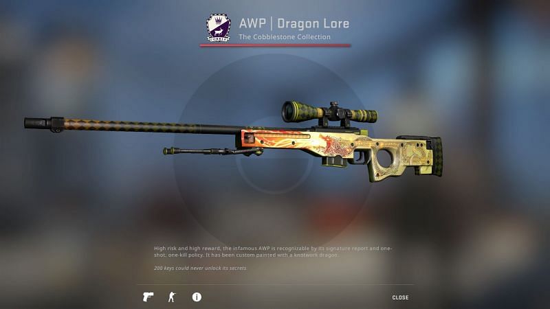 5 Most expensive CS:GO skins