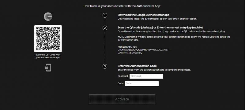 duty call authentication factor account step via callofduty