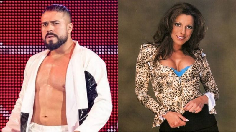 Andrade (left) and Dawn Marie (right)