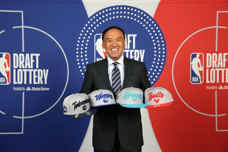 The top four teams in the NBA Draft 2020 are Minnesota Timberwolves, Golden State Warriors, Charlotte Hornets and Chicago Bulls.