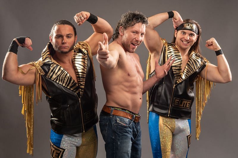 The Elite is made up of Kenny Omega and the current AEW Tag Team Champions The Young Bucks
