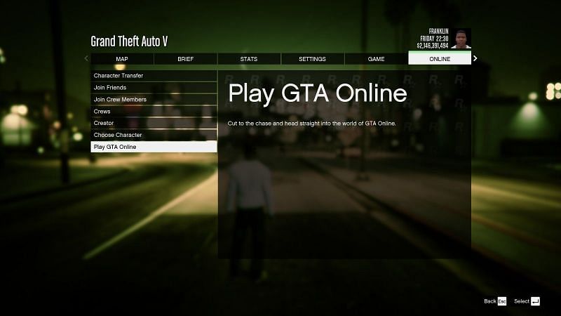 GTA Online – Create/Join A Private Session