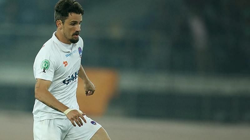Marcelinho during his time with Delhi Dynamos (Image Courtesy: ISL)