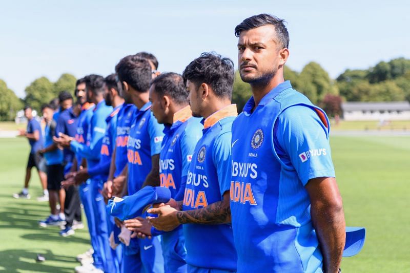 Mayank Agarwal bowled his first over in international cricket against Australia in the second ODI