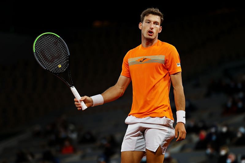 : Pablo Carreno Busta at the 2020 French Open