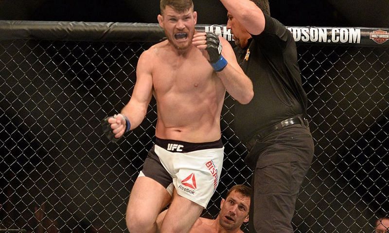 Michael Bisping won the UFC Middleweight title after taking his fight with Luke Rockhold on just 17 days notice.