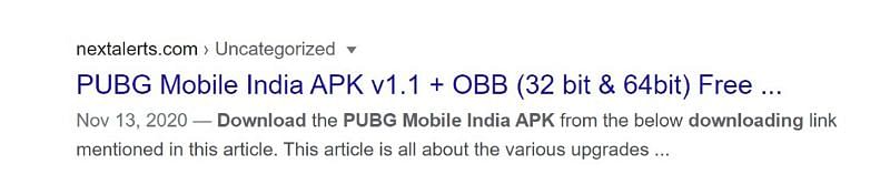 Several APK files of the&nbsp;Indian version of PUBG Mobile surfaced on the internet