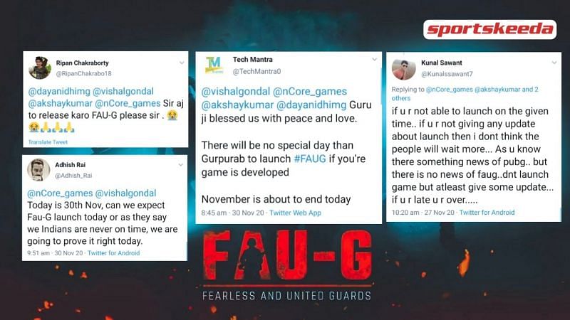FAU-G was announced in early September by Akshay Kumar (Image via Sportskeeda)