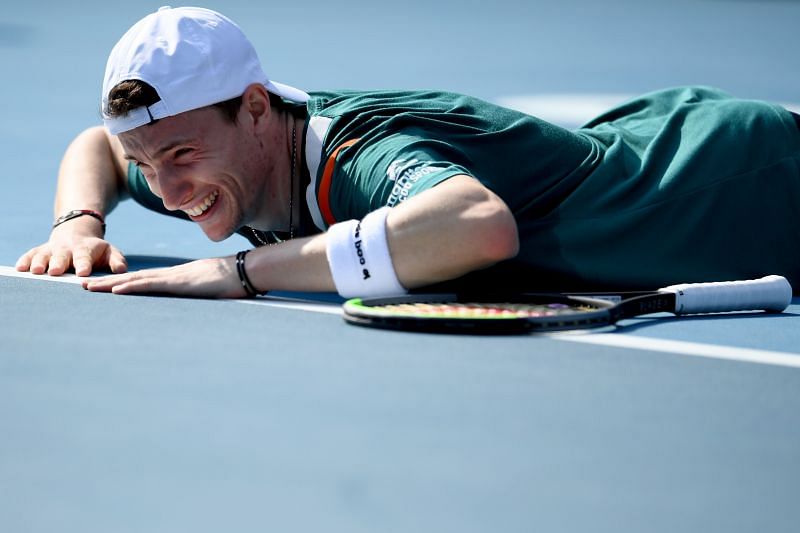 Ugo Humbert won his first ATP title in Adelaide at the start of the year