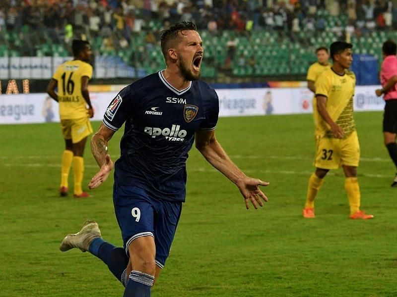 Nerijus Valskis has swapped Chennaiyin FC for Jamshedpur FC 