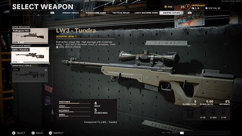 Should You Use The Pellington 703 Or Lw3 Tundra Sniper Rifle In Black Ops Cold War