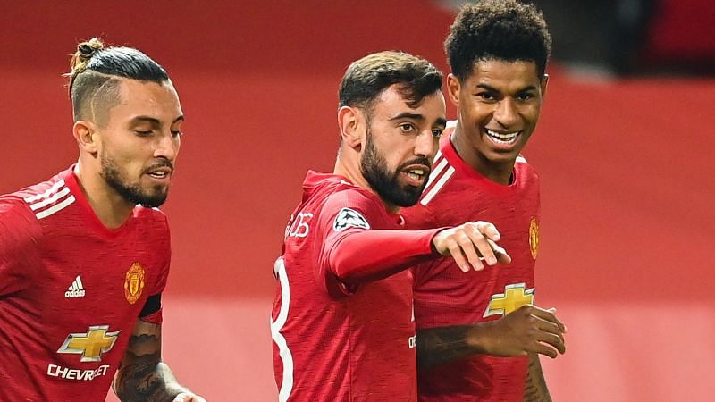 Bruno Fernandes and Marcus Rashford were on the scoresheet as Manchester United thumped Istanbul
