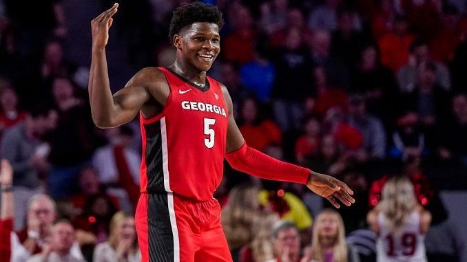 The freshman from Georgia: Anthony Edwards