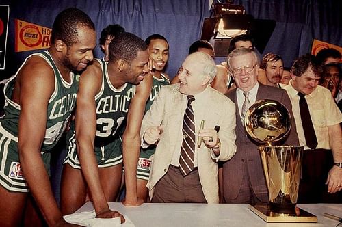 Red Auerbach is synonymous with winning.