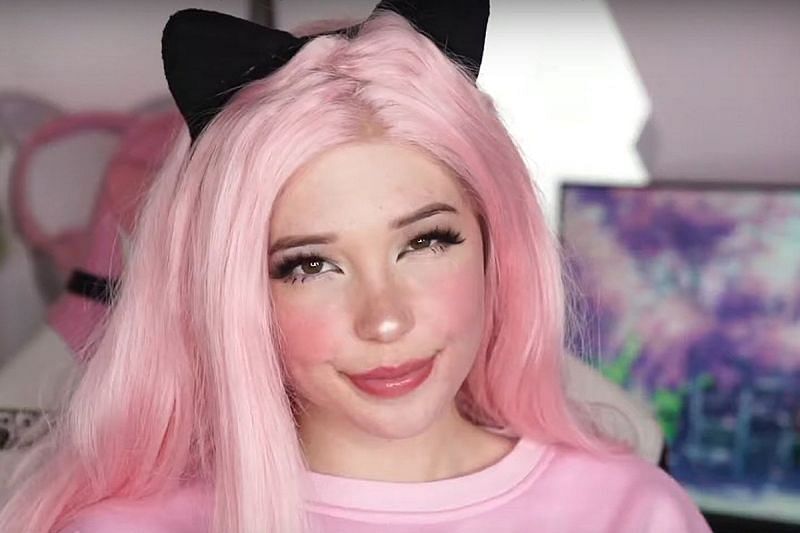 Belle Delphine Pink Hair Nude