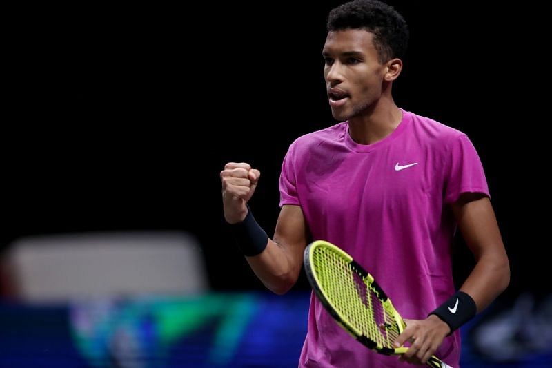 Felix Auger-Aliassime&nbsp;at the Cologne 2 event