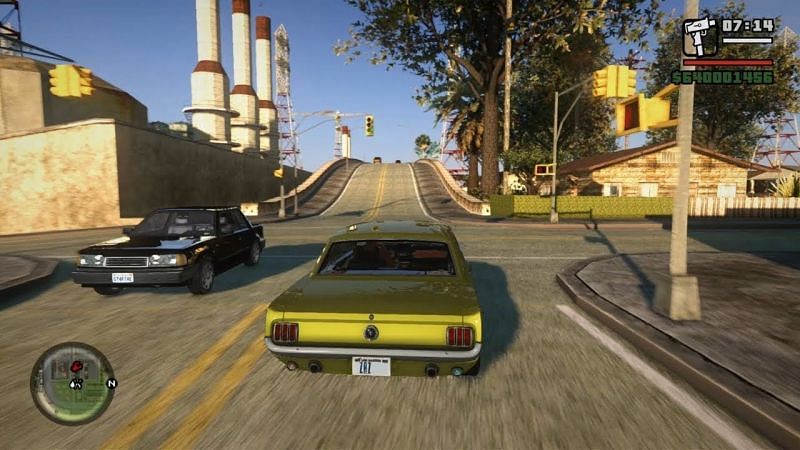 Grand Theft Auto: San Andreas GTA 5 Style Graphics Mod