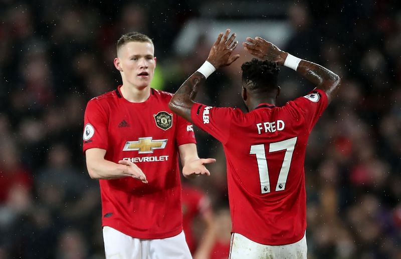 Ole Gunnar Solskjaer has shown faith in the midfield pair of Fred and Scott McTominay.