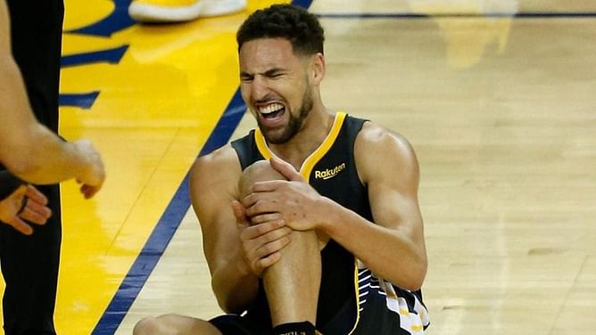 What next for the Golden State Warriors with Klay Thompson possibly sidelined for an extended period with a serious leg injury