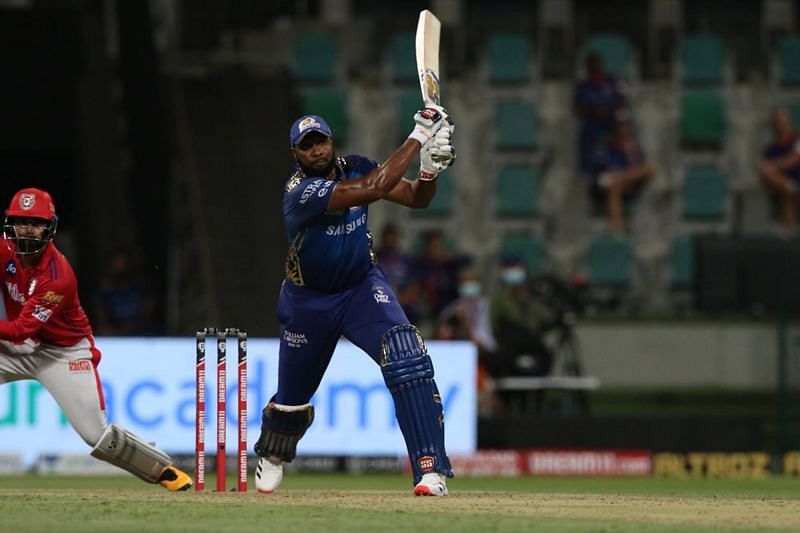 Kieron Pollard batting against KXIP [iplt20.com]