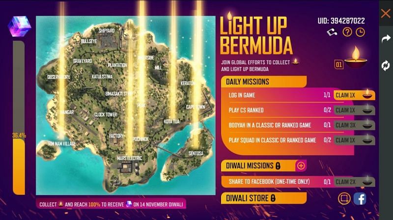 Light Up Bermuda event