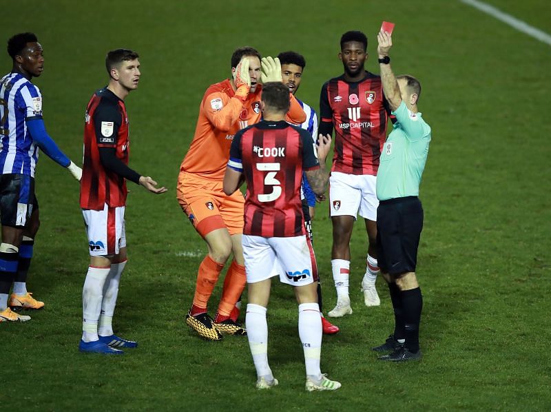 Bournemouth were left with their hands on their head after suffering their first league loss of the season