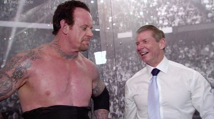 The Undertaker and Vince Mc