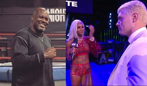 Shaq; Jade Cargill interrupted Cody Rhodes on AEW Dynamite 