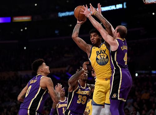 Golden State Warriors v Los Angeles Lakers