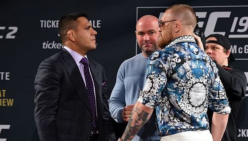 Rafael dos Anjos and Conor McGregor are no strangers to one another