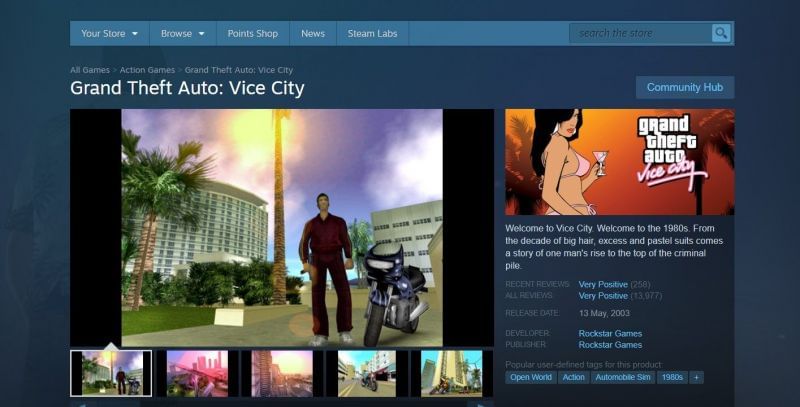 GTA Vice City on Steam