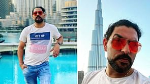'Why you so cute?' - Kevin Pietersen leaves cheeky comment on Yuvraj Singh's photo in front of Burj Khalifa