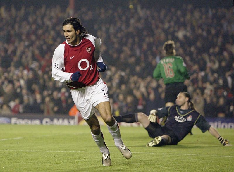 Robert Pires won three FA Cups and two Premier League titles at Arsenal.