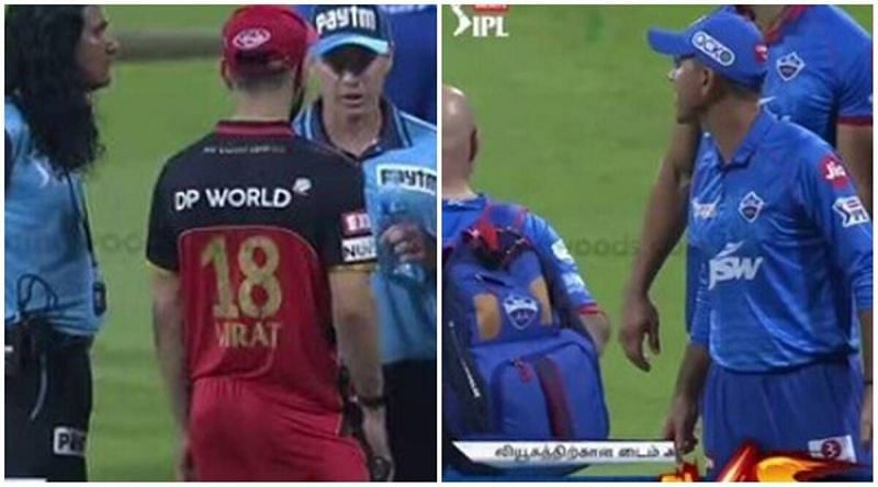 Virat Kohli and Ricky Ponting were involved in a verbal spat with each other during Match 55 of IPL 2020