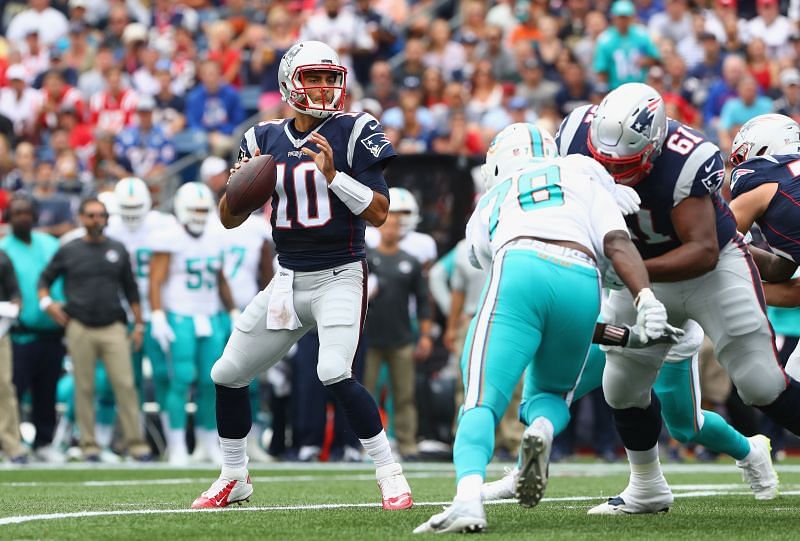 Garoppolo developed as a backup to Tom Brady with the Patriots